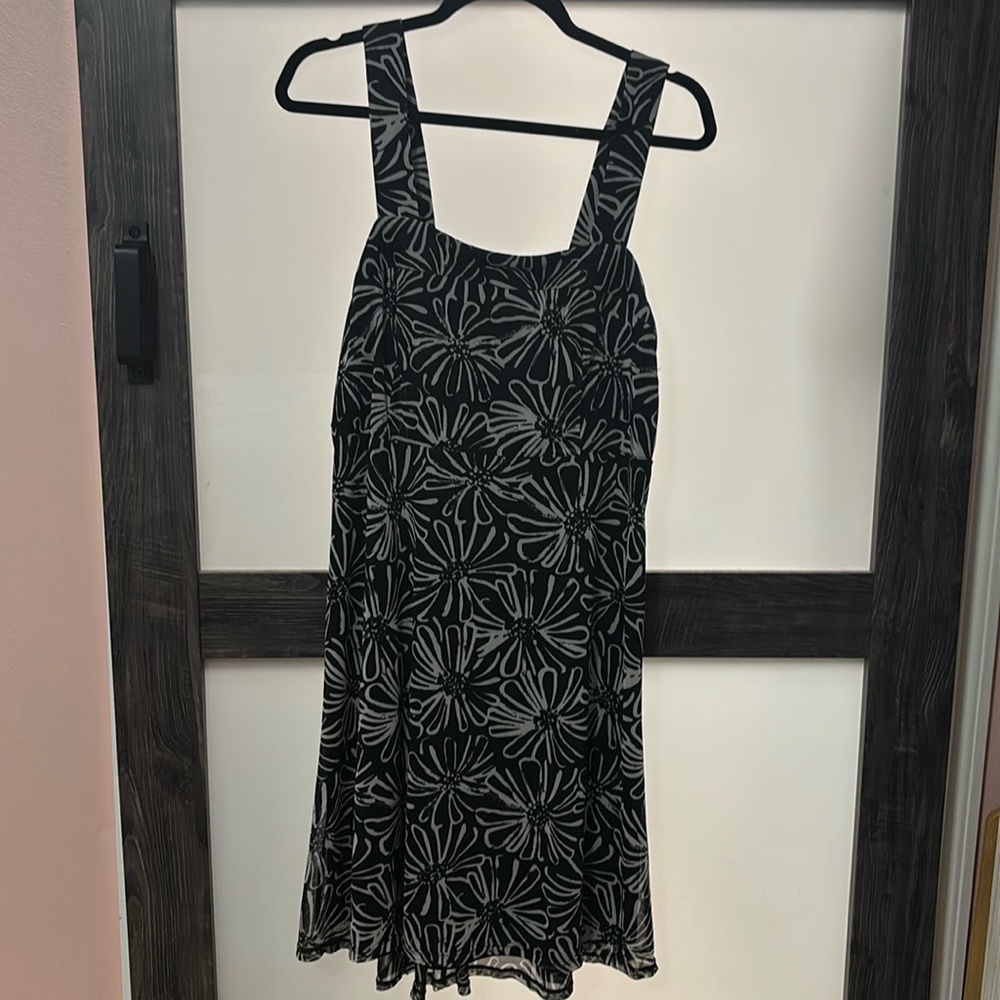Black and white sundress